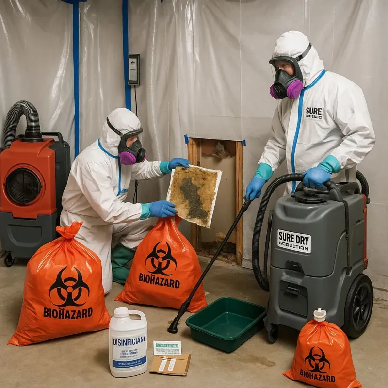 Contaminated Water Handling Protocols process in Belle Chasse, LA